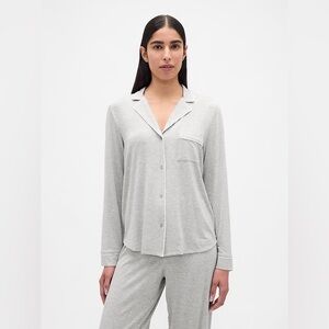 Gap Softest Modal Pajama Shirt NWT Size XS – Buttery Soft Button Front PJ Top